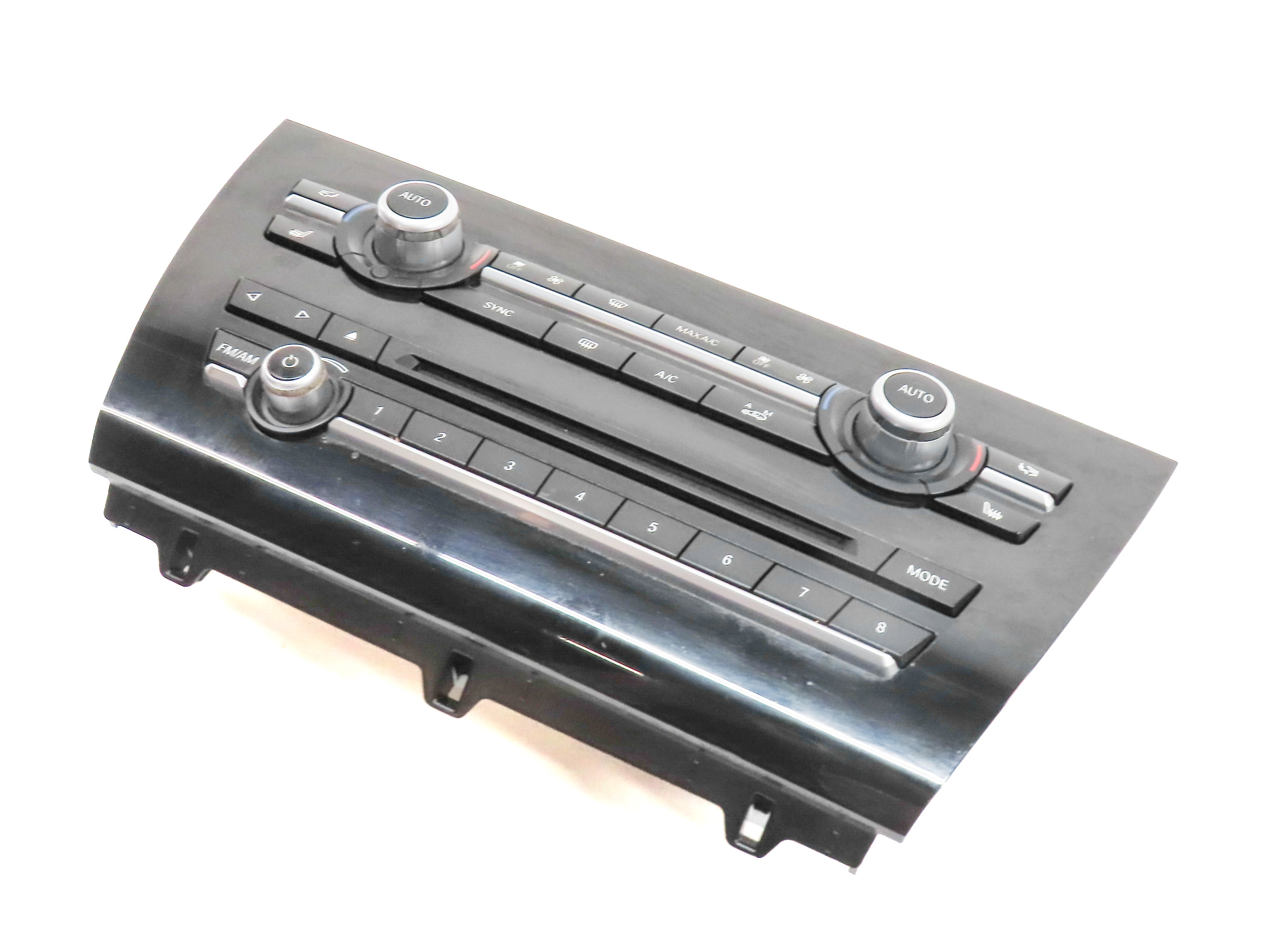 2014-2018 BMW X5 (F15 F85) FRONT HEATER A/C TEMPERATURE CLIMATE CONTROL PANEL — exact item pictured